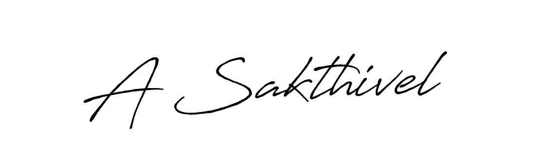 Make a beautiful signature design for name A Sakthivel. With this signature (Antro_Vectra_Bolder) style, you can create a handwritten signature for free. A Sakthivel signature style 7 images and pictures png