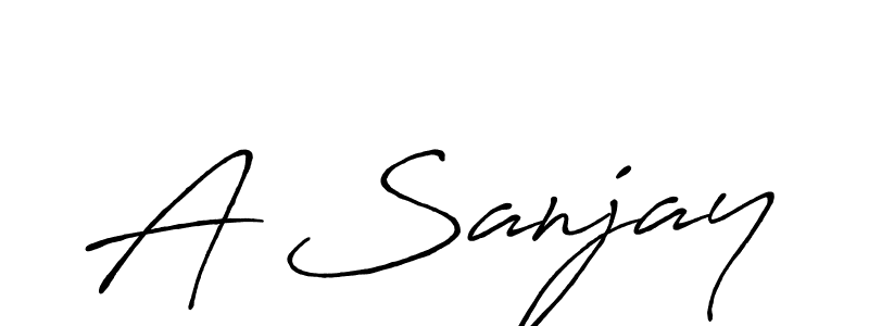Make a short A Sanjay signature style. Manage your documents anywhere anytime using Antro_Vectra_Bolder. Create and add eSignatures, submit forms, share and send files easily. A Sanjay signature style 7 images and pictures png
