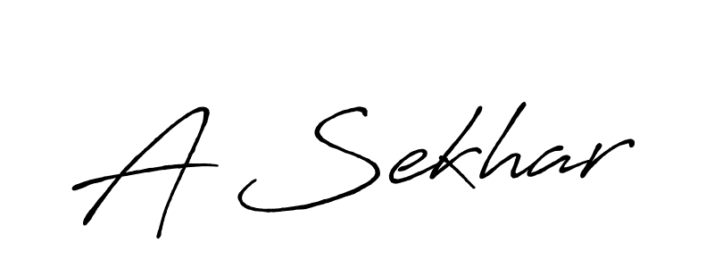 How to Draw A Sekhar signature style? Antro_Vectra_Bolder is a latest design signature styles for name A Sekhar. A Sekhar signature style 7 images and pictures png