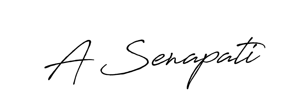 A Senapati stylish signature style. Best Handwritten Sign (Antro_Vectra_Bolder) for my name. Handwritten Signature Collection Ideas for my name A Senapati. A Senapati signature style 7 images and pictures png