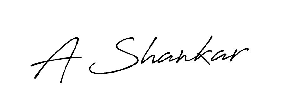 Design your own signature with our free online signature maker. With this signature software, you can create a handwritten (Antro_Vectra_Bolder) signature for name A Shankar. A Shankar signature style 7 images and pictures png