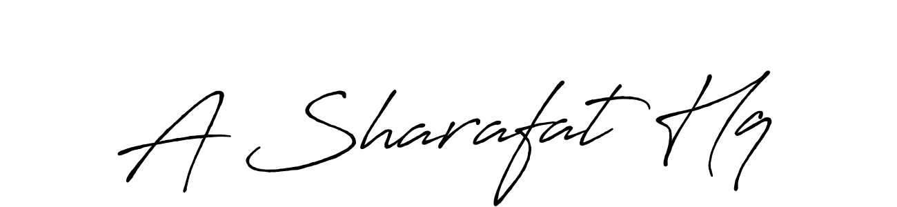 Make a short A Sharafat Hq signature style. Manage your documents anywhere anytime using Antro_Vectra_Bolder. Create and add eSignatures, submit forms, share and send files easily. A Sharafat Hq signature style 7 images and pictures png