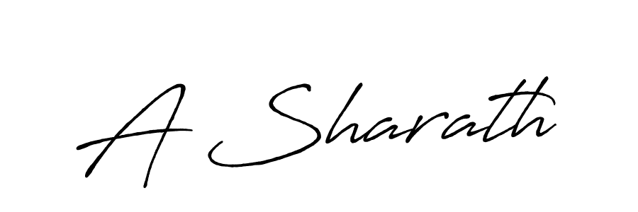 How to make A Sharath name signature. Use Antro_Vectra_Bolder style for creating short signs online. This is the latest handwritten sign. A Sharath signature style 7 images and pictures png