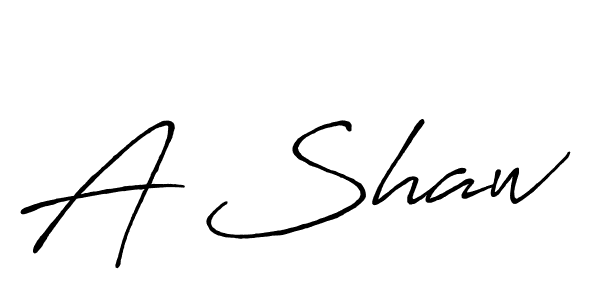 How to make A Shaw signature? Antro_Vectra_Bolder is a professional autograph style. Create handwritten signature for A Shaw name. A Shaw signature style 7 images and pictures png