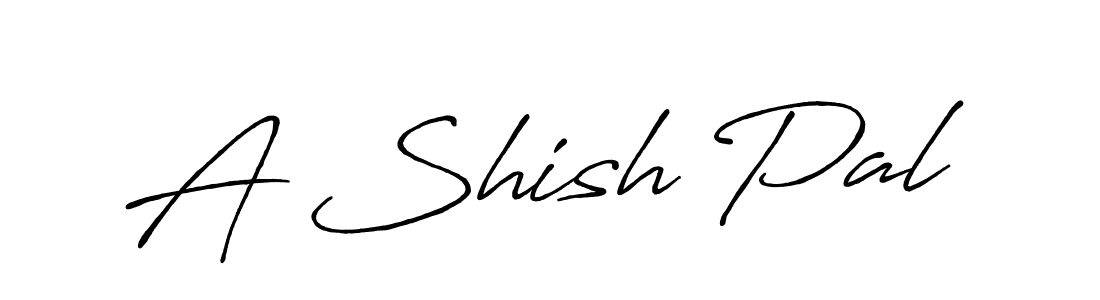 How to Draw A Shish Pal signature style? Antro_Vectra_Bolder is a latest design signature styles for name A Shish Pal. A Shish Pal signature style 7 images and pictures png