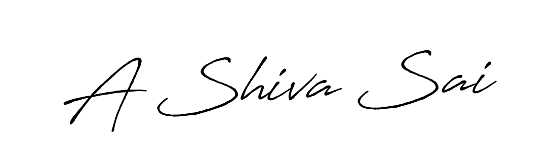 Also we have A Shiva Sai name is the best signature style. Create professional handwritten signature collection using Antro_Vectra_Bolder autograph style. A Shiva Sai signature style 7 images and pictures png