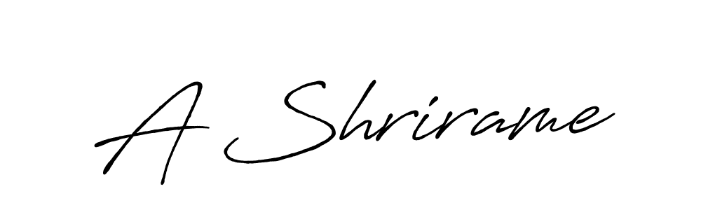 Make a beautiful signature design for name A Shrirame. Use this online signature maker to create a handwritten signature for free. A Shrirame signature style 7 images and pictures png