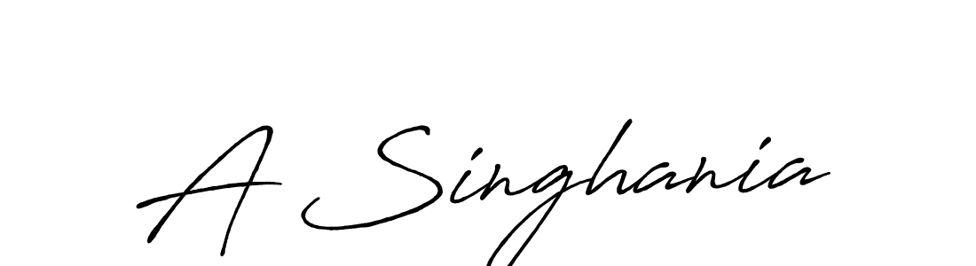 It looks lik you need a new signature style for name A Singhania. Design unique handwritten (Antro_Vectra_Bolder) signature with our free signature maker in just a few clicks. A Singhania signature style 7 images and pictures png