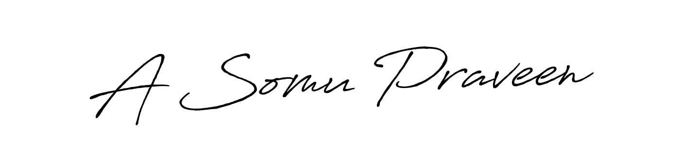 Similarly Antro_Vectra_Bolder is the best handwritten signature design. Signature creator online .You can use it as an online autograph creator for name A Somu Praveen. A Somu Praveen signature style 7 images and pictures png