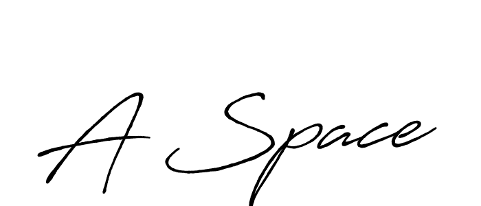 Use a signature maker to create a handwritten signature online. With this signature software, you can design (Antro_Vectra_Bolder) your own signature for name A Space. A Space signature style 7 images and pictures png