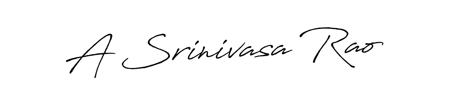 How to make A Srinivasa Rao signature? Antro_Vectra_Bolder is a professional autograph style. Create handwritten signature for A Srinivasa Rao name. A Srinivasa Rao signature style 7 images and pictures png