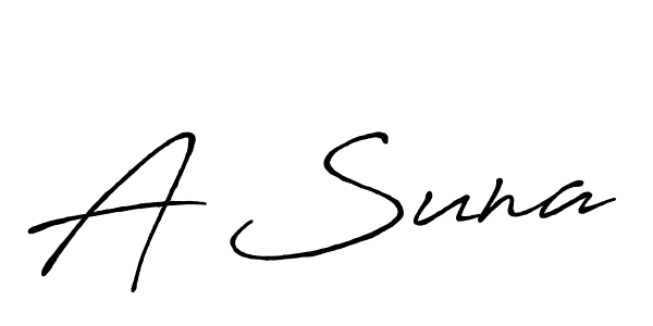 A Suna stylish signature style. Best Handwritten Sign (Antro_Vectra_Bolder) for my name. Handwritten Signature Collection Ideas for my name A Suna. A Suna signature style 7 images and pictures png