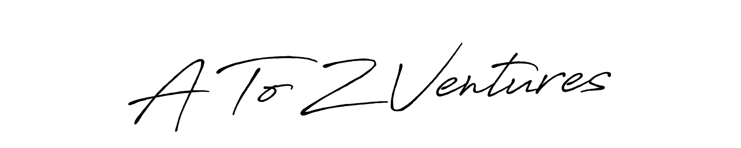 Once you've used our free online signature maker to create your best signature Antro_Vectra_Bolder style, it's time to enjoy all of the benefits that A To Z Ventures name signing documents. A To Z Ventures signature style 7 images and pictures png