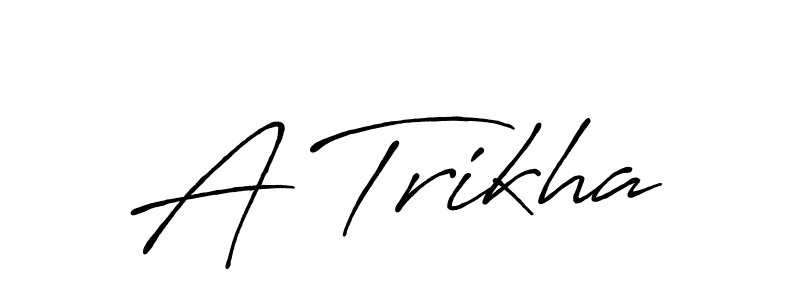 See photos of A Trikha official signature by Spectra . Check more albums & portfolios. Read reviews & check more about Antro_Vectra_Bolder font. A Trikha signature style 7 images and pictures png
