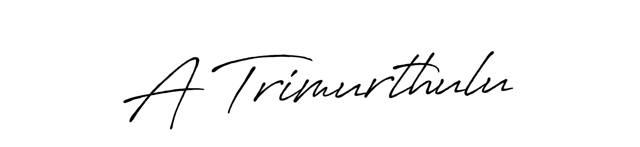 Best and Professional Signature Style for A Trimurthulu. Antro_Vectra_Bolder Best Signature Style Collection. A Trimurthulu signature style 7 images and pictures png