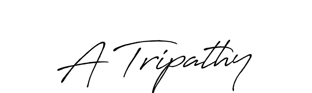 Use a signature maker to create a handwritten signature online. With this signature software, you can design (Antro_Vectra_Bolder) your own signature for name A Tripathy. A Tripathy signature style 7 images and pictures png