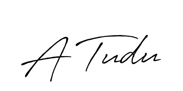 Here are the top 10 professional signature styles for the name A Tudu. These are the best autograph styles you can use for your name. A Tudu signature style 7 images and pictures png