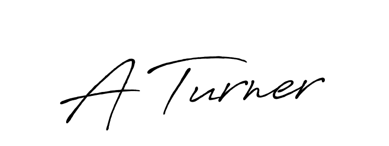 Also You can easily find your signature by using the search form. We will create A Turner name handwritten signature images for you free of cost using Antro_Vectra_Bolder sign style. A Turner signature style 7 images and pictures png