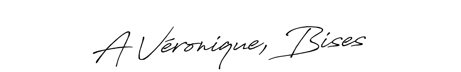 Here are the top 10 professional signature styles for the name A Véronique, Bises. These are the best autograph styles you can use for your name. A Véronique, Bises signature style 7 images and pictures png