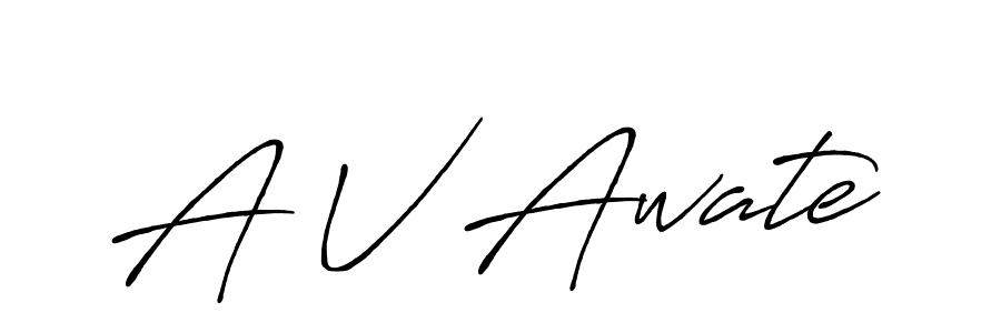 Here are the top 10 professional signature styles for the name A V Awate. These are the best autograph styles you can use for your name. A V Awate signature style 7 images and pictures png