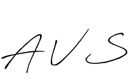 You should practise on your own different ways (Antro_Vectra_Bolder) to write your name (A V S) in signature. don't let someone else do it for you. A V S signature style 7 images and pictures png