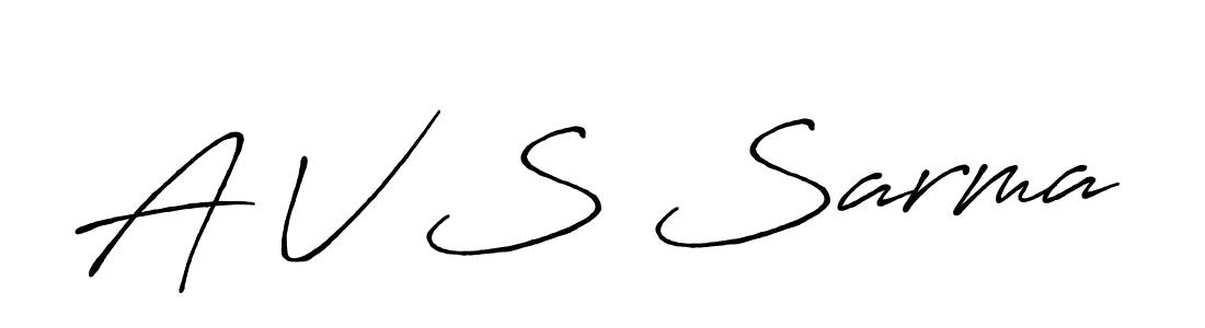 Make a beautiful signature design for name A V S Sarma. Use this online signature maker to create a handwritten signature for free. A V S Sarma signature style 7 images and pictures png