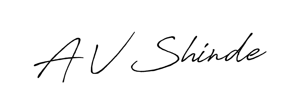 Once you've used our free online signature maker to create your best signature Antro_Vectra_Bolder style, it's time to enjoy all of the benefits that A V Shinde name signing documents. A V Shinde signature style 7 images and pictures png