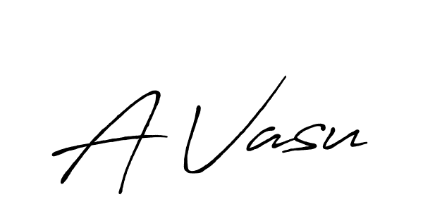 Here are the top 10 professional signature styles for the name A Vasu. These are the best autograph styles you can use for your name. A Vasu signature style 7 images and pictures png