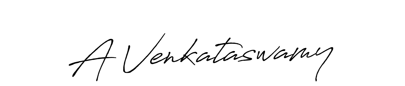 Design your own signature with our free online signature maker. With this signature software, you can create a handwritten (Antro_Vectra_Bolder) signature for name A Venkataswamy. A Venkataswamy signature style 7 images and pictures png