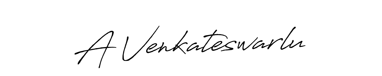 Design your own signature with our free online signature maker. With this signature software, you can create a handwritten (Antro_Vectra_Bolder) signature for name A Venkateswarlu. A Venkateswarlu signature style 7 images and pictures png