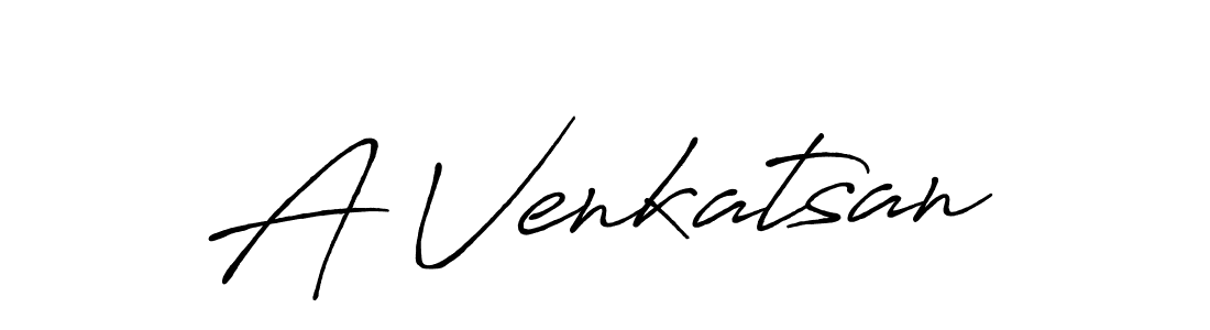 Antro_Vectra_Bolder is a professional signature style that is perfect for those who want to add a touch of class to their signature. It is also a great choice for those who want to make their signature more unique. Get A Venkatsan name to fancy signature for free. A Venkatsan signature style 7 images and pictures png