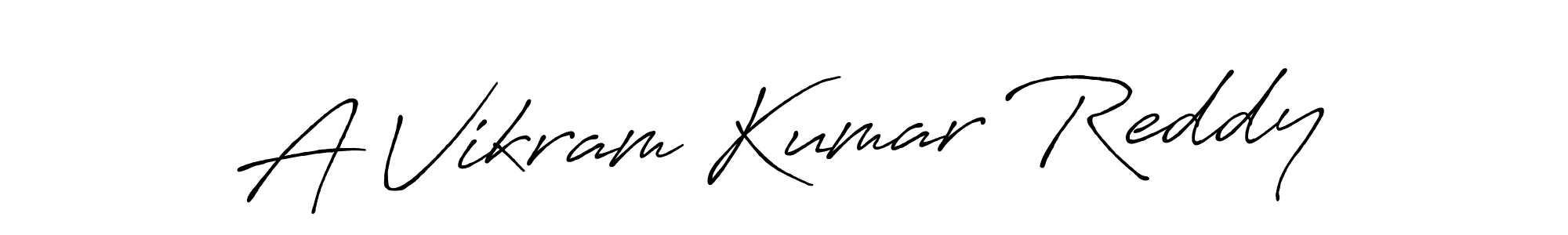 Make a beautiful signature design for name A Vikram Kumar Reddy. Use this online signature maker to create a handwritten signature for free. A Vikram Kumar Reddy signature style 7 images and pictures png