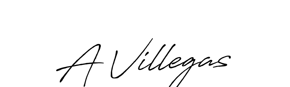 Antro_Vectra_Bolder is a professional signature style that is perfect for those who want to add a touch of class to their signature. It is also a great choice for those who want to make their signature more unique. Get A Villegas name to fancy signature for free. A Villegas signature style 7 images and pictures png