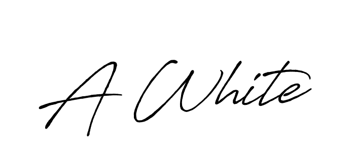 Here are the top 10 professional signature styles for the name A White. These are the best autograph styles you can use for your name. A White signature style 7 images and pictures png