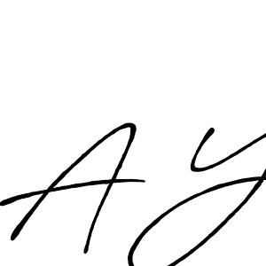 Use a signature maker to create a handwritten signature online. With this signature software, you can design (Antro_Vectra_Bolder) your own signature for name A Y. A Y signature style 7 images and pictures png
