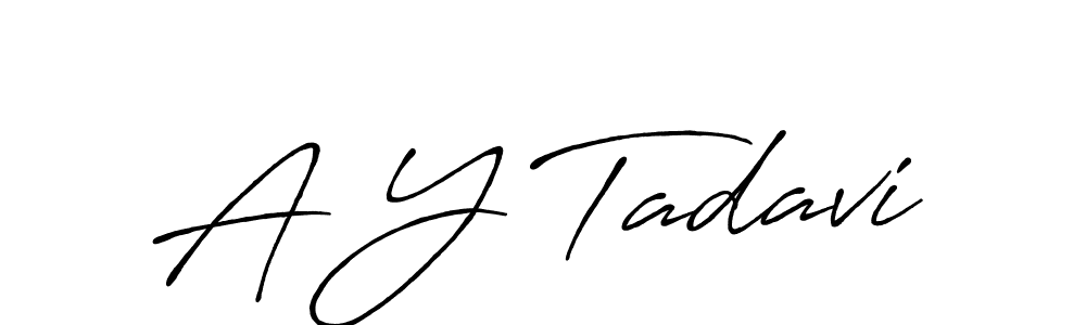 How to Draw A Y Tadavi signature style? Antro_Vectra_Bolder is a latest design signature styles for name A Y Tadavi. A Y Tadavi signature style 7 images and pictures png