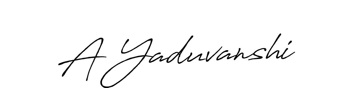 The best way (Antro_Vectra_Bolder) to make a short signature is to pick only two or three words in your name. The name A Yaduvanshi include a total of six letters. For converting this name. A Yaduvanshi signature style 7 images and pictures png