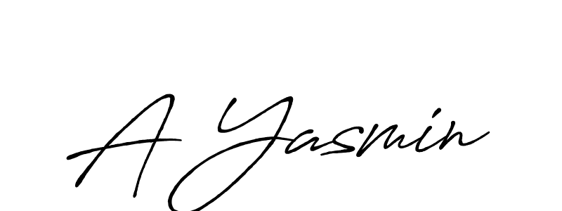 Also we have A Yasmin name is the best signature style. Create professional handwritten signature collection using Antro_Vectra_Bolder autograph style. A Yasmin signature style 7 images and pictures png