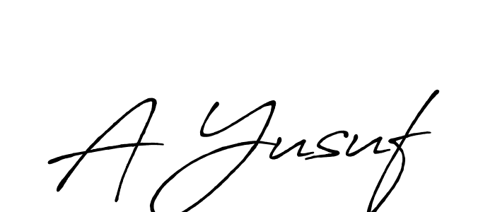 How to Draw A Yusuf signature style? Antro_Vectra_Bolder is a latest design signature styles for name A Yusuf. A Yusuf signature style 7 images and pictures png