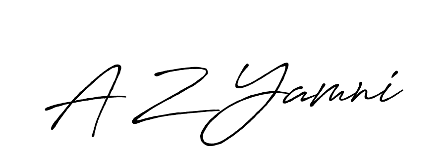 How to Draw A Z Yamni signature style? Antro_Vectra_Bolder is a latest design signature styles for name A Z Yamni. A Z Yamni signature style 7 images and pictures png