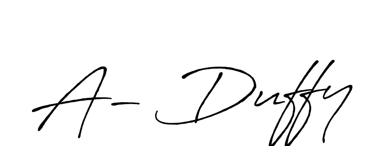 Check out images of Autograph of A- Duffy name. Actor A- Duffy Signature Style. Antro_Vectra_Bolder is a professional sign style online. A- Duffy signature style 7 images and pictures png