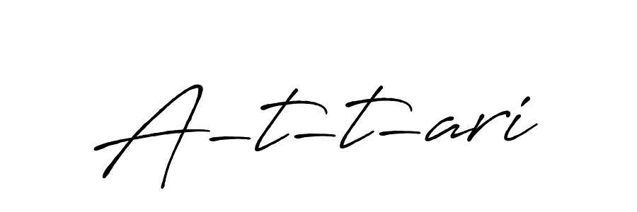 Also You can easily find your signature by using the search form. We will create A-t-t-ari name handwritten signature images for you free of cost using Antro_Vectra_Bolder sign style. A-t-t-ari signature style 7 images and pictures png