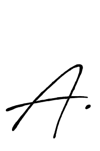 How to Draw A. signature style? Antro_Vectra_Bolder is a latest design signature styles for name A.. A. signature style 7 images and pictures png