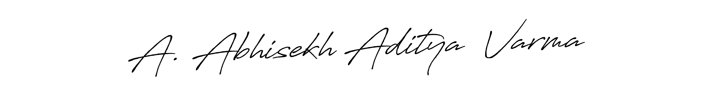 Once you've used our free online signature maker to create your best signature Antro_Vectra_Bolder style, it's time to enjoy all of the benefits that A. Abhisekh Aditya  Varma name signing documents. A. Abhisekh Aditya  Varma signature style 7 images and pictures png