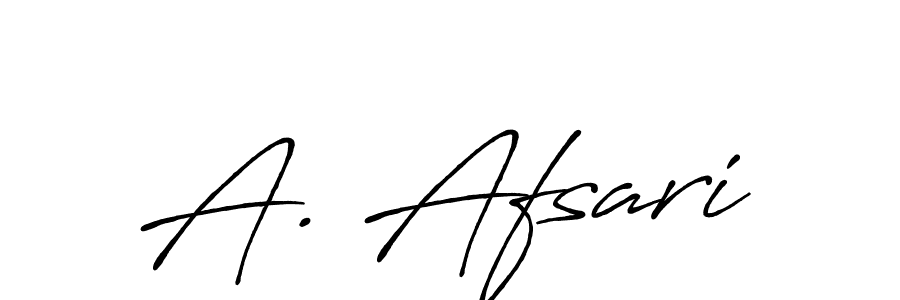 Make a beautiful signature design for name A. Afsari. With this signature (Antro_Vectra_Bolder) style, you can create a handwritten signature for free. A. Afsari signature style 7 images and pictures png