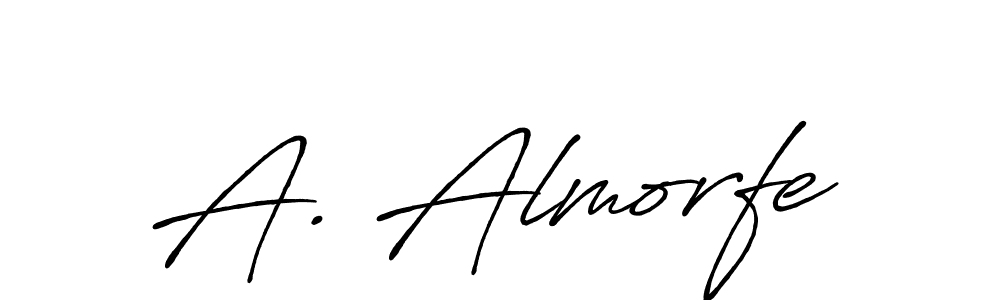 How to Draw A. Almorfe signature style? Antro_Vectra_Bolder is a latest design signature styles for name A. Almorfe. A. Almorfe signature style 7 images and pictures png