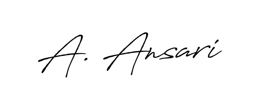 This is the best signature style for the A. Ansari name. Also you like these signature font (Antro_Vectra_Bolder). Mix name signature. A. Ansari signature style 7 images and pictures png