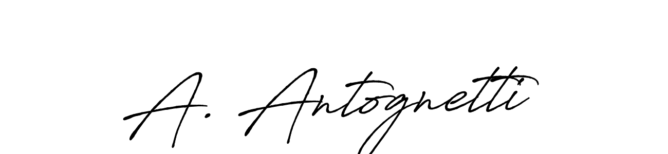 Make a beautiful signature design for name A. Antognetti. Use this online signature maker to create a handwritten signature for free. A. Antognetti signature style 7 images and pictures png