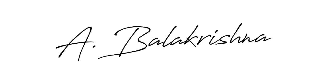 You can use this online signature creator to create a handwritten signature for the name A. Balakrishna. This is the best online autograph maker. A. Balakrishna signature style 7 images and pictures png