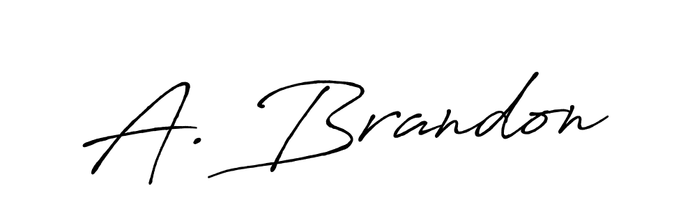 Make a beautiful signature design for name A. Brandon. With this signature (Antro_Vectra_Bolder) style, you can create a handwritten signature for free. A. Brandon signature style 7 images and pictures png